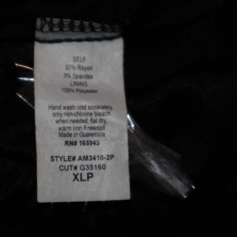 Hayes Sleeveless Jumpsuit Black Size XL Petite Short Story - Picture 12 of 12